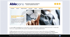 Desktop Screenshot of ablecons.com